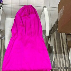 Retrofête Fuchsia Mini Dress